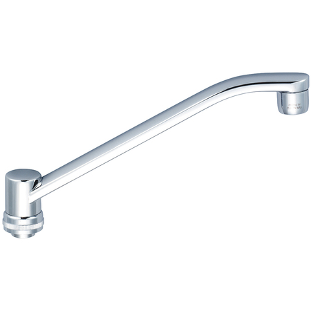 CENTRAL BRASS 8" Swivel D Style Spout With Aerator, Polished Chrome SU-365-CA